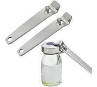 Luxylei Apribottiglie Multifunzionale in Acciaio Inossidabile 3 Pezzi Mini Apribottiglie Portatile Attrezzo Cucina Attrezzo Apri Fiale per Fiale Liquide Orali