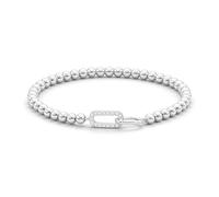 LUXYSODE Braccialetti di perline per le donne carino delicato braccialetto elastico con perline a sfera delicato impilabile croce cuore fiocco onda gioielli regali gioielli fatti a mano alla moda