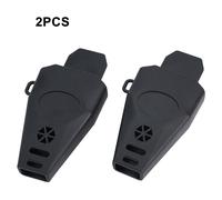 Luya Pinza Manicotto Coperchio Scatola Portaoggetti Nero Plastica Portatile Clip