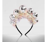 LUYANFX Cerchietti da Discoteca,Cerchietto Capelli Donna e Bambina,Copricapo per Capodanno,Cerchietto per Capelli da Discoteca, Accessori Festa Disco Vestiti Anni 70 (A)