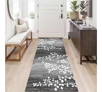Luyckfrazy Tappeto Runner per Ingresso, Moderno Grigio Corridoio Tappeti Lunghi e Stretti Runner Cucina Bagno Soggiorno Tappeto a Pelo Basso, 1m 1.5m 2m 2.5m 3m 3.5m 4m 4.5m 5m 6m (Size : 70×250cm)