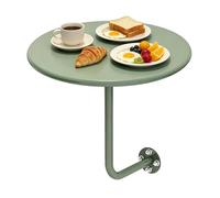 Luyckfrazy Tavolo da cocktail da bancone per montaggio a parete, caffè montati Tavolini da ristorante Tavoli da conferenza per ufficio per cocktail bar Pub caffè tè sala da pranzo bistrot(40x40x45cm)