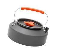 Luyismer Bollitore da campeggio all'aperto Whistling Teas Bollitore Teiera in alluminio Pentole da caffè portatili leggere per piano cottura Caldaie ad acqua resistenti Piccolo ricambio portatile da