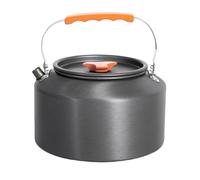 Luyismer Bollitore da campeggio all'aperto Whistling Teas Bollitore Teiera in alluminio Pentole da caffè portatili leggere per piano cottura Caldaie ad acqua resistenti Piccolo ricambio portatile da