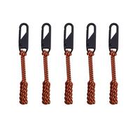 Luyismer Confezione da 5 cerniere portatili con cordino, colorate, staccabili, per artigianato, cucito, escursionismo, zaini, corda