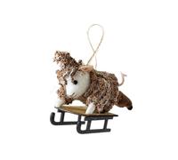 Luyismer Gufo Feltro Appeso Pendente Ornamenti Decorazione di Vacanza Morbido Per L'esposizione Della Mensola di Natale