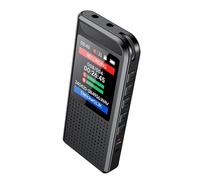 Luyismer Registratori vocali per apparecchiature digitali per suono ad alta risoluzione e batteria lunga in ABS leggero con alloggiamento in ABS per riunione registratori vocali