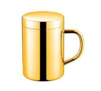 Luyismer Tazze da caffè uniche a tenuta stagna tazza da caffè in acciaio inox 304 tazza da caffè da viaggio bottiglie all'aperto adatte per escursioni feste tazze d'acqua a doppio strato