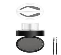 LUYJWZN Fresheight Deluxe Stamp Set, Waterproof Eyebrow Stamp Set, Create Perfect Natural Eyebrow Shape, Sweat Proof, Non-Smudgeable, Beginner-Friendly Brow Defining Tool for Women (Gray-B)