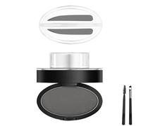 LUYJWZN Fresheight Deluxe Stamp Set, Waterproof Eyebrow Stamp Set, Create Perfect Natural Eyebrow Shape, Sweat Proof, Non-Smudgeable, Beginner-Friendly Brow Defining Tool for Women (Gray-C)