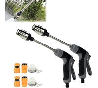 LUYJWZN Waterblitz Pressure Washer, Waterblitz High Pressure, Water Blitz Pressure Washer, Various Spray Effects, for Every Garden Hose, Portable Washers for Car, Garden (2 Set)