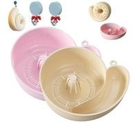 Luylmo 2PCS Cestello di Scarico a Forma di Lumaca, Lavaverdure e frutta, Snail Shaped Fruit Washer, Cestello per Risciacquo e Scolatura, Lavaverdure Portatile per uva lamponi pomodori ciliegia