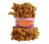 LUYSGBXR 100g Puffy Finger Loops Chunky Chenille Yarn Hand-Woven Thick Wool Threads for Crochet Blanket Carpet Knitting Crafts Supply (E)
