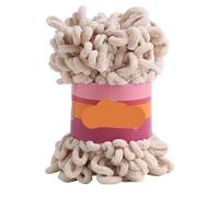 LUYSGBXR 100g Puffy Finger Loops Chunky Chenille Yarn Hand-Woven Thick Wool Threads for Crochet Blanket Carpet Knitting Crafts Supply (C)