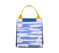 LUYSGBXR 2 pezzi Borsa Termica Lunch Box Isolata Grande Capacità Sacchetto Portavivande con Cerniera Contenitore for Donne Frigo da Viaggio Picnic(Color-7)