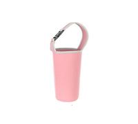 LUYSGBXR Borsa per bottiglia d'acqua ecologica da 900 ml Porta bottiglia d'acqua Cestino Portabottiglie Portatile Sport Cup Pouch Isolato Termico Piccola Borsa, rosa, Taglia unica