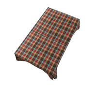 LUYSGBXR Christmas British American Cotton And Hemp Checkered Tablecloth, Theme, Home Desktop Decoration(Light Brown)