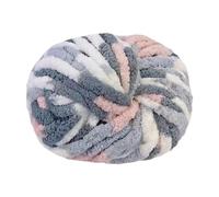 LUYSGBXR Chunky Crochet Yarn DIY Supplies Project for Crocheting Enthusiasts Hats(Color 02)