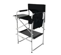 LUYSGBXR Sedia Da Regista Pieghevole Sedia da regista pieghevole in alluminio, semplice e leggera, da 28 pollici, for il trucco.