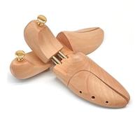 LUYSGBXR Tendiscarpe 1 paio unisex scarpa barella scarpe albero shaper cremagliera regolabile pompe di legno stivali espansori alberi taglia S/M/L for donna uomo(43-44)