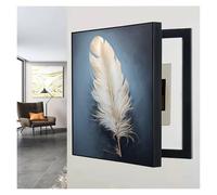 LuysmengEU Meter Box Decorative Painting Decorative Electric Box Creative Detachable Meter Cover Decoration Hide Paintings for Home Creative Switch Boxes(A,70x60cm)