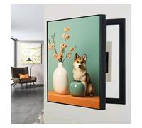 LuysmengEU Meter Box Decorative Painting Electrical Panel Cover Fuse Boxes Cover Cabinet Creativity Flip Covers Meter Box Decorative Painting(C,45x55cm)