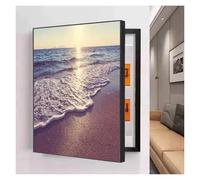 LuysmengEU Meter Box Decorative Painting Ndoor Electric Meter Cover Hole-Free Circuit Breaker Shielding Boxes Electrical Panel Hide Paintings Creative Switch Box(E,40x60cm)