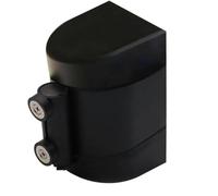 LuysmengEU Nastro barriera retrattile magnetico montato a parete Cintura di sicurezza for il controllo della folla e la gestione delle code, facile da usare, for eventi e spazi pubblici(D,2M(6.6Ft))