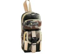 LUYYBDBG Astuccio Game Creative Camuflage Pencil Case Penna Carino 2025 Nuova Grande Capacità Con Sacca Per Studente-a - 2