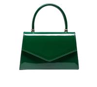 LUYYBDBG Borse da Sera Borsa Banchetto Lucida, Sera, Pochette, con Catena, per Abiti, Matrimonio-Verde