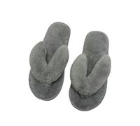 LUYYBDBG Ciabatte Donna Invernali Infradito da Pavimento in Pelliccia Color Caramello