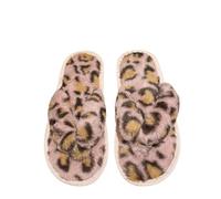 LUYYBDBG Ciabatte Donna Invernali Infradito da Pavimento in Pelliccia Color Caramello