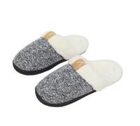 LUYYBDBG Ciabatte Donna Invernali Pantofole Pelose in Cotone per Interni Autunnali E Calde Peluche con Suola Spessa