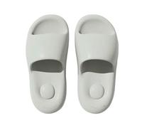 LUYYBDBG Ciabatte Donne Slipper Uomini Cloud Sandals Summer Flip Flops Slides House Casual Room Platform Scarpe Flat Female Eva Maschio Male Eva-Grigio Chiaro-42-43