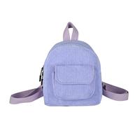 LUYYBDBG Zaino Scuola Superiore Borsa Personalizzata Nome Lampada in Tessuto Bambino A Spalla Regalo per La Stagione Scolastica-Violetta-Numero Vuoto