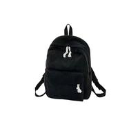LUYYBDBG Zaino Scuola Superiore Manuale Filo Gresso Personalizzato Borsa A Spalle Harajuku-Nero-Borsa Ordinaria