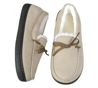 LUYYBDBG Zapatillas Zapatos De Algodón Peludos para Mujer, Calzado Informal Antideslizante Exteriores, Casa Felpa con Lazo, Cálido Y Esponjoso, Invierno-kh-38-39