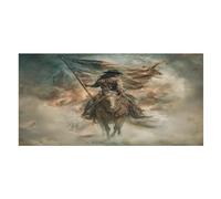 LUYYSKY Asciugamano da spiaggia colorato con cavallo rustico ad asciugatura rapida, realistico, vintage, cowboy, bandiera americana, cavallo azteco, viaggio, vacanza, asciugamano da bagno a un lato