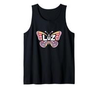 Luz Butterfly - Personalizzato Carino Nome Word Art Canotta
