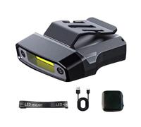 Luz Con Clip Para Sombrero: Linterna regolabile Recargable, Faro Con Clip Para Sombreros Para Correr, Trotar, Caminar, Escalar, Acampar, Pescar, Andar En Bicicleta