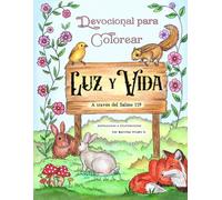 LUZ Y VIDA A TRAVES DEL SALMO 119: DEVOCIONAL PARA COLOREAR
