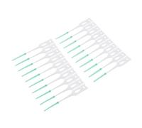 Luzhengyang Deep Clean con 20 spazzole interdentali - Set orale, filo interdentale Picks spazzola per la pulizia dei denti - alito cattivo, per ortodonzia, materiali in silicone morbido, diverse