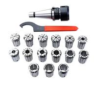 Luzhengyang Set di pinze 3-25 mm NT40-ER32 Molla Mandrino Chiave Tornio CNC