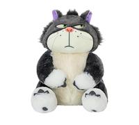 Luzifer - Peluche a forma di gatto, principessa, per bambini, anime, per bambole, morbida, piccola amica, comoda bambola di accompagnamento in cotone (dimensioni: 25 cm)