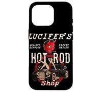 Luzifers HotRod Shop Rockabilly Pin Up Girl Ratty Canna da topi Custodia per iPhone 16 Pro