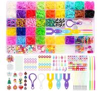 LUZOON Braccialetti Elastici, 2800+ 36 Colori Kit Fai Da Te