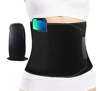 LUZOON Fascia Addominale Dimagrante, Accelerare Combustione dei Grassi, Fascia Sauna di Neoprene, Regolabile Miglior Cintura per Uomo e Donna Sport (M)