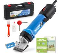 Luzrise Rasoio per cavalli da 690 W, 28000 giri/min, kit per la toelettatura di cavalli resistente, tagliabestiame professionale con 6 velocità regolabili per rasare cavalli, pony, bovini, capre, cani