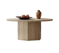 LUZZILE Mesa Para Centro De Sala Tavolino da caffè for la casa, soggiorno, piccolo appartamento, arte, tavolino da caffè rotondo, tavolino da camera da letto Tavolino da caffè(90cm)