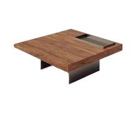 LUZZILE Mesa Para Centro De Sala Tavolino da caffè quadrato in legno, semplice e decorativo, moderno, piccolo, tavolino da caffè, tavolino da camera da letto Tavolino da caffè(120cm)